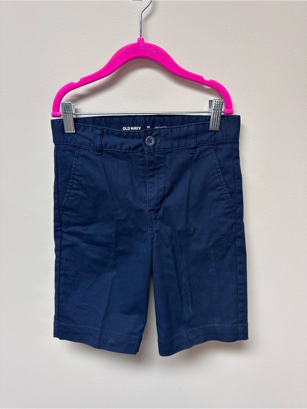 Old Navy Deep Navy Blue Khaki Styled Shorts